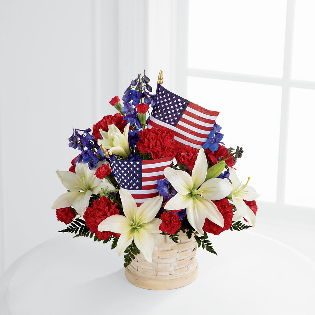 American Glory Bouquet – Designs By Lakeland Flowers, Plant City FL