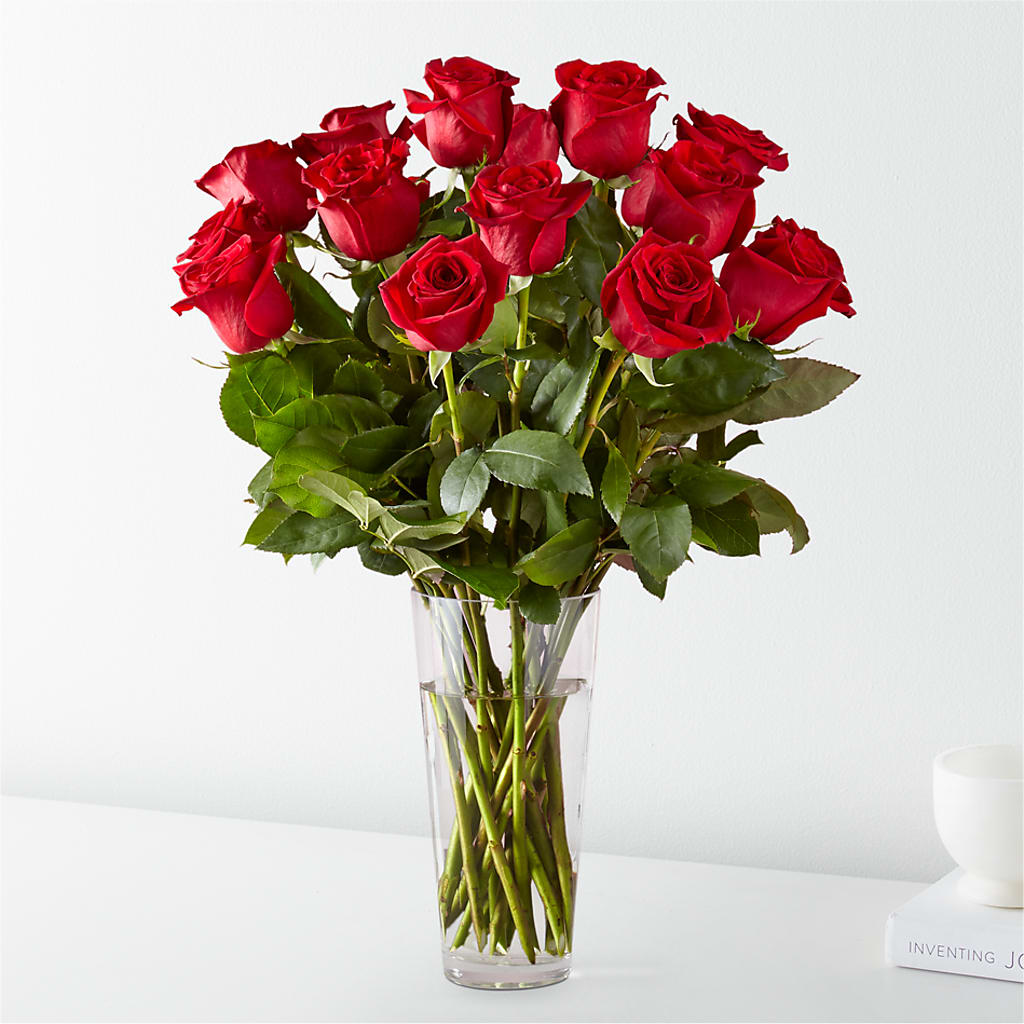 Long Stem Red Rose Bouquet – Designs By Lakeland Flowers, Plant City FL