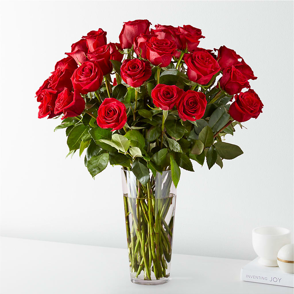 Long Stem Red Rose Bouquet – Designs By Lakeland Flowers, Plant City FL