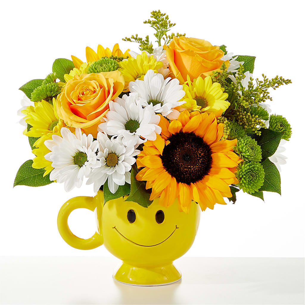 Be Happy Bouquet – Designs By Lakeland Flowers, Plant City FL