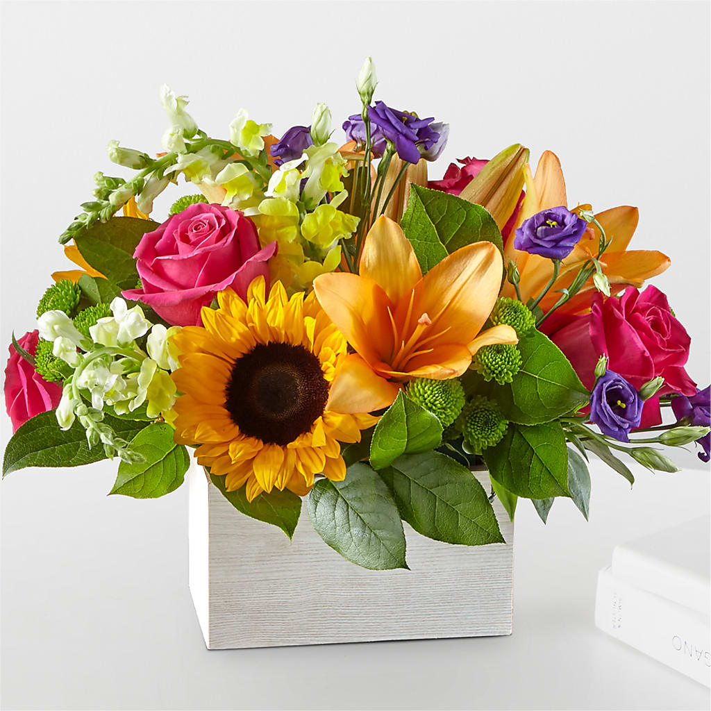 Best Day Box Bouquet – Designs By Lakeland Flowers, Plant City FL