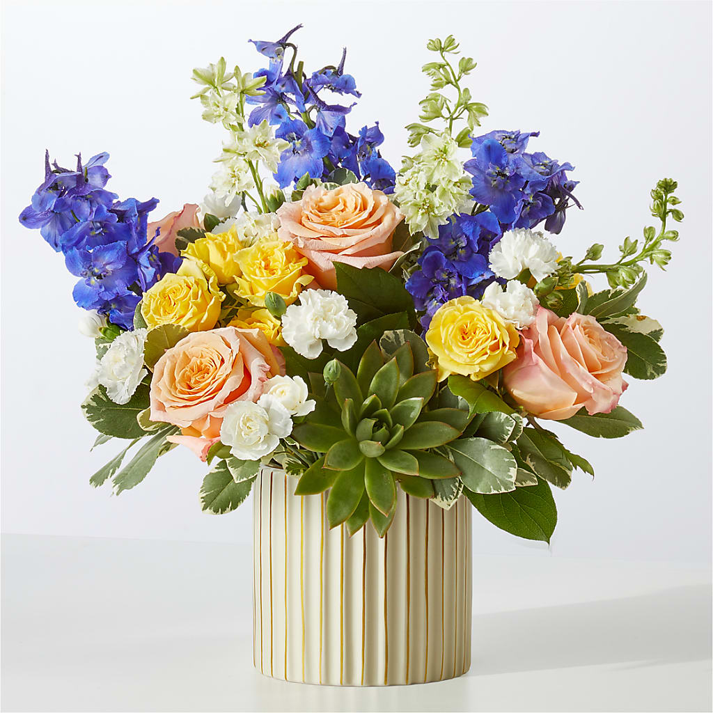 Cobalt Reverie Bouquet – Designs By Lakeland Flowers, Plant City FL