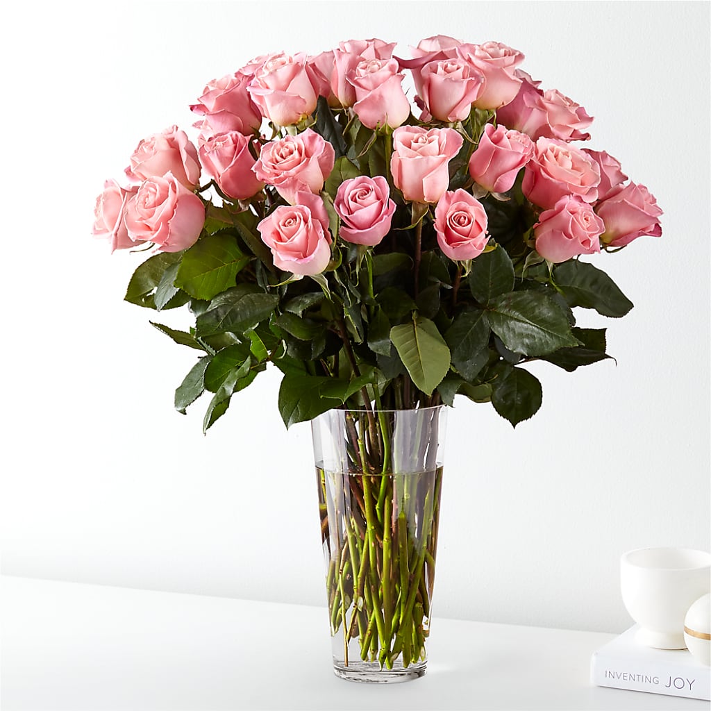 Long Stem Pink Rose Bouquet – Designs By Lakeland Flowers, Plant City FL