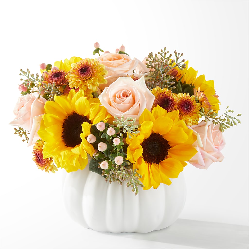 Pumpkin to Talk About Bouquet – Designs By Lakeland Flowers, Plant City FL