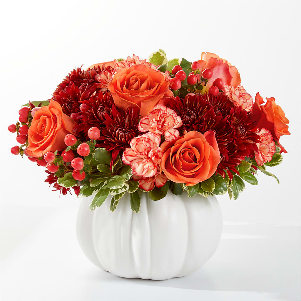Autumn Air Pumpkin Bouquet – Designs By Lakeland Flowers, Plant City FL