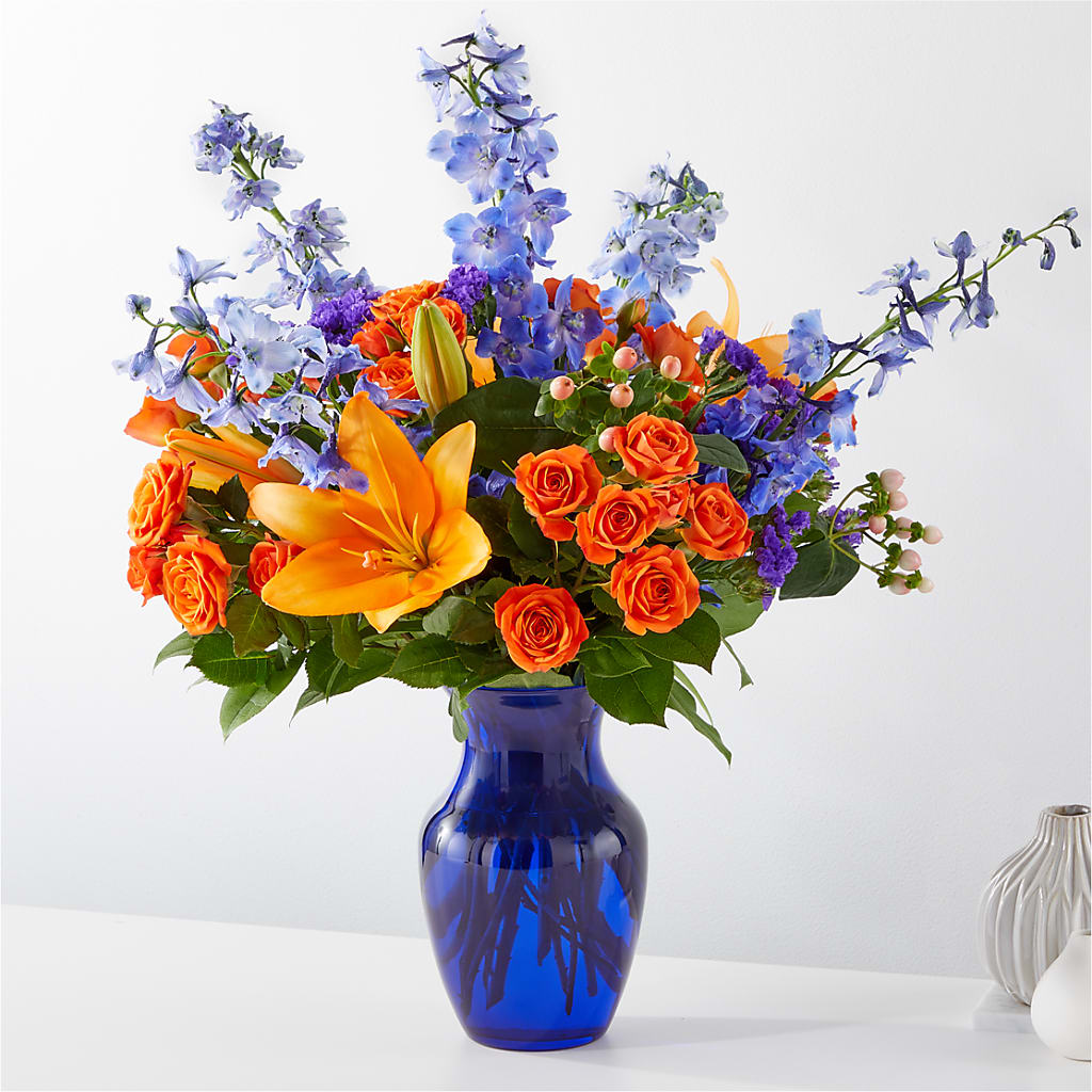 Radiant Citrus Bouquet – Designs By Lakeland Flowers, Plant City FL