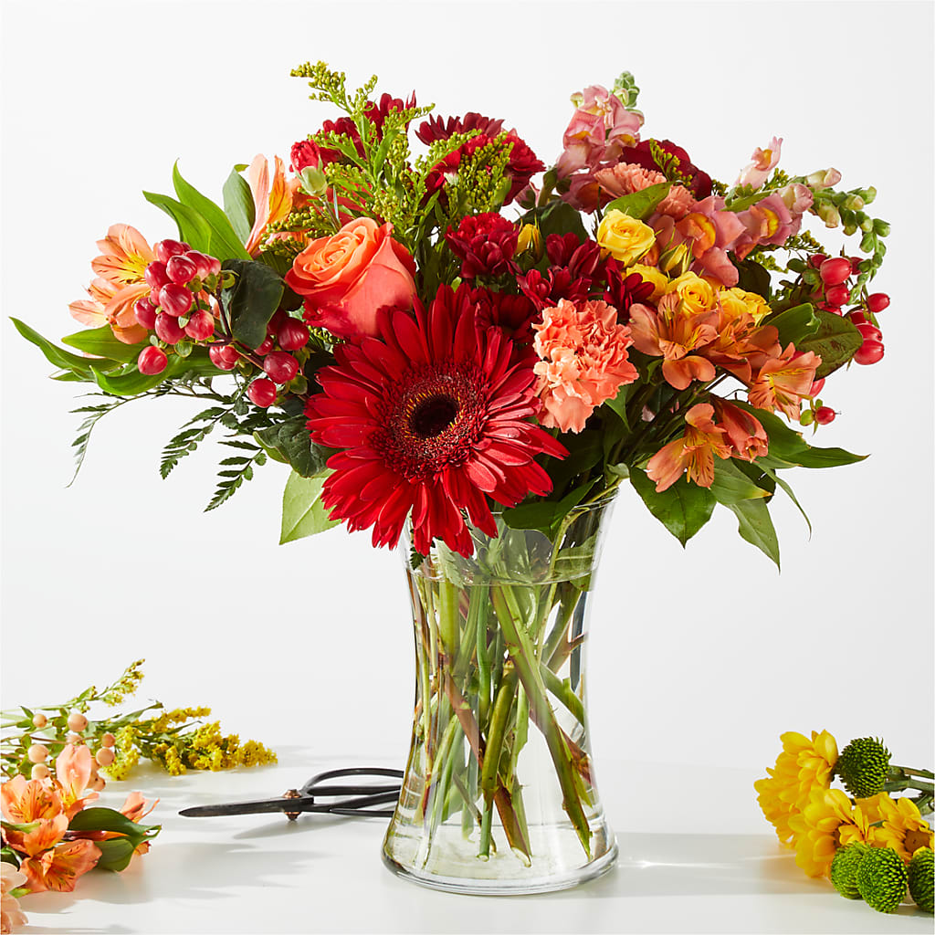 Fall Delight – A Florist Original – Designs By Lakeland Flowers, Plant City FL