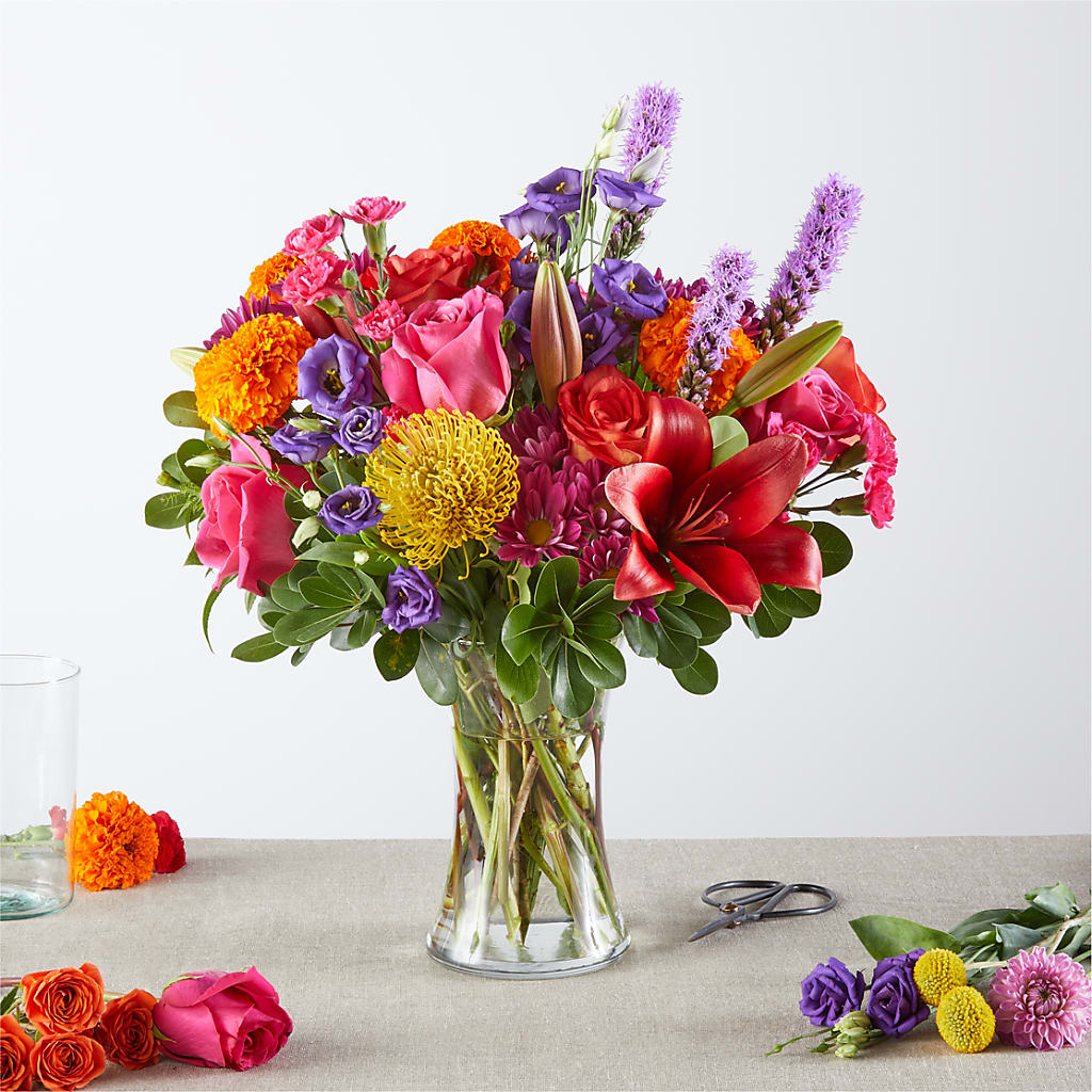 Feast of Color – A Florist Original – Designs By Lakeland Flowers, Plant City FL