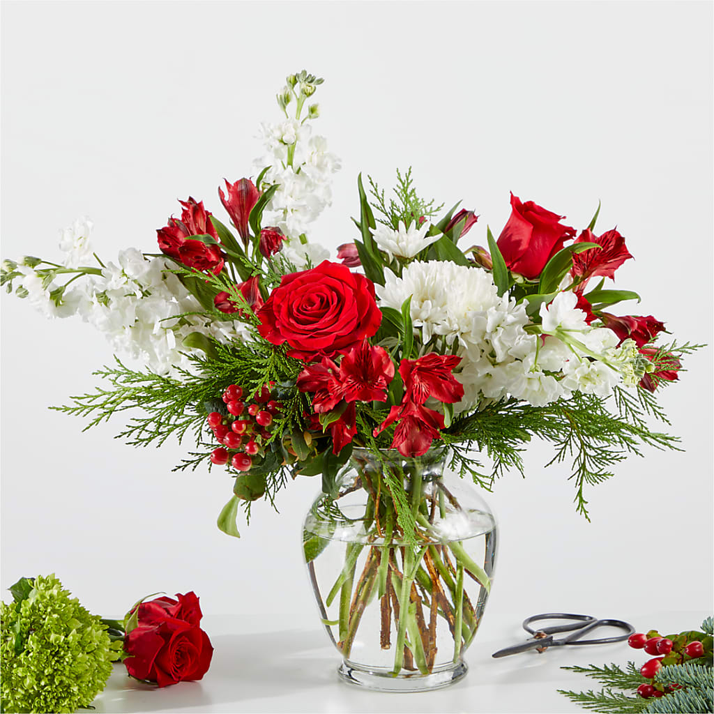 Merry Moment Bouquet – A Florist Original – Designs By Lakeland Flowers, Plant City FL