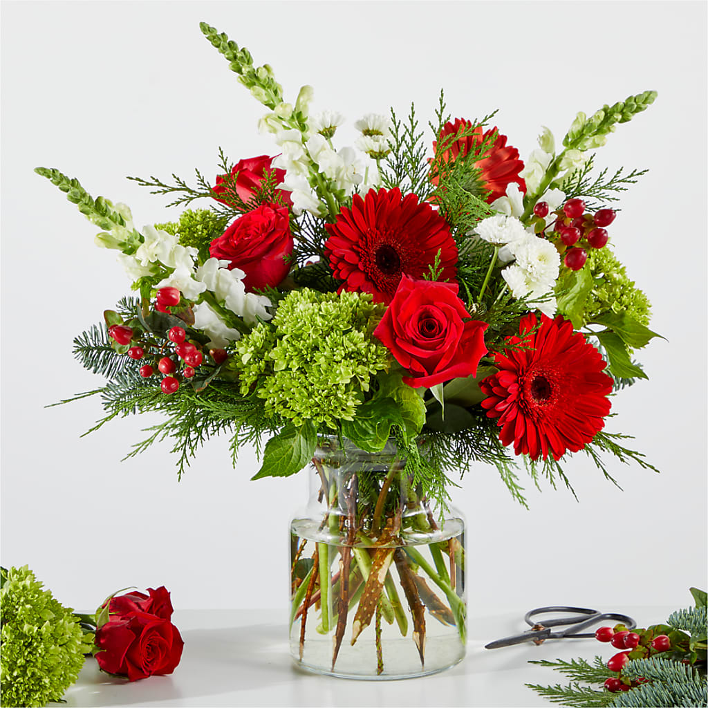 Merry Moment Bouquet – A Florist Original – Designs By Lakeland Flowers, Plant City FL