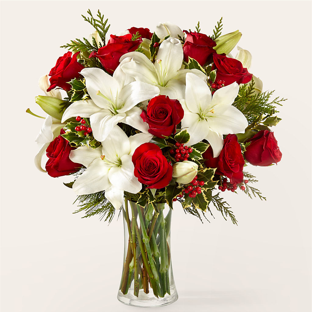 Sparkling Snowflakes Bouquet – Designs By Lakeland Flowers, Plant City FL