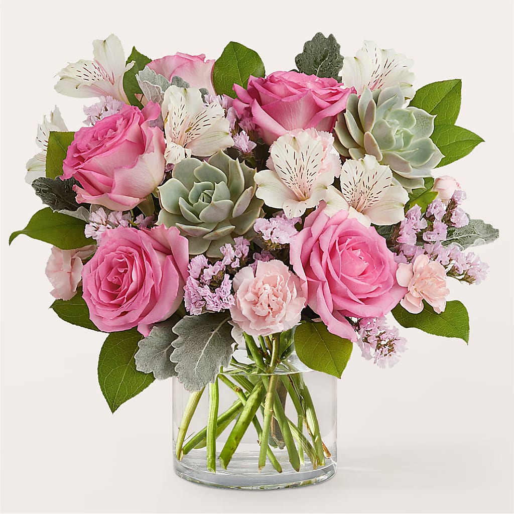 Dusty Rose Bouquet – Designs By Lakeland Flowers, Plant City FL