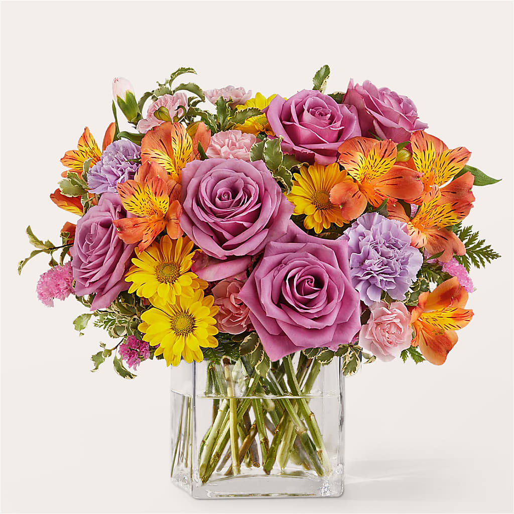 Shades of Happiness Bouquet – Designs By Lakeland Flowers, Plant City FL