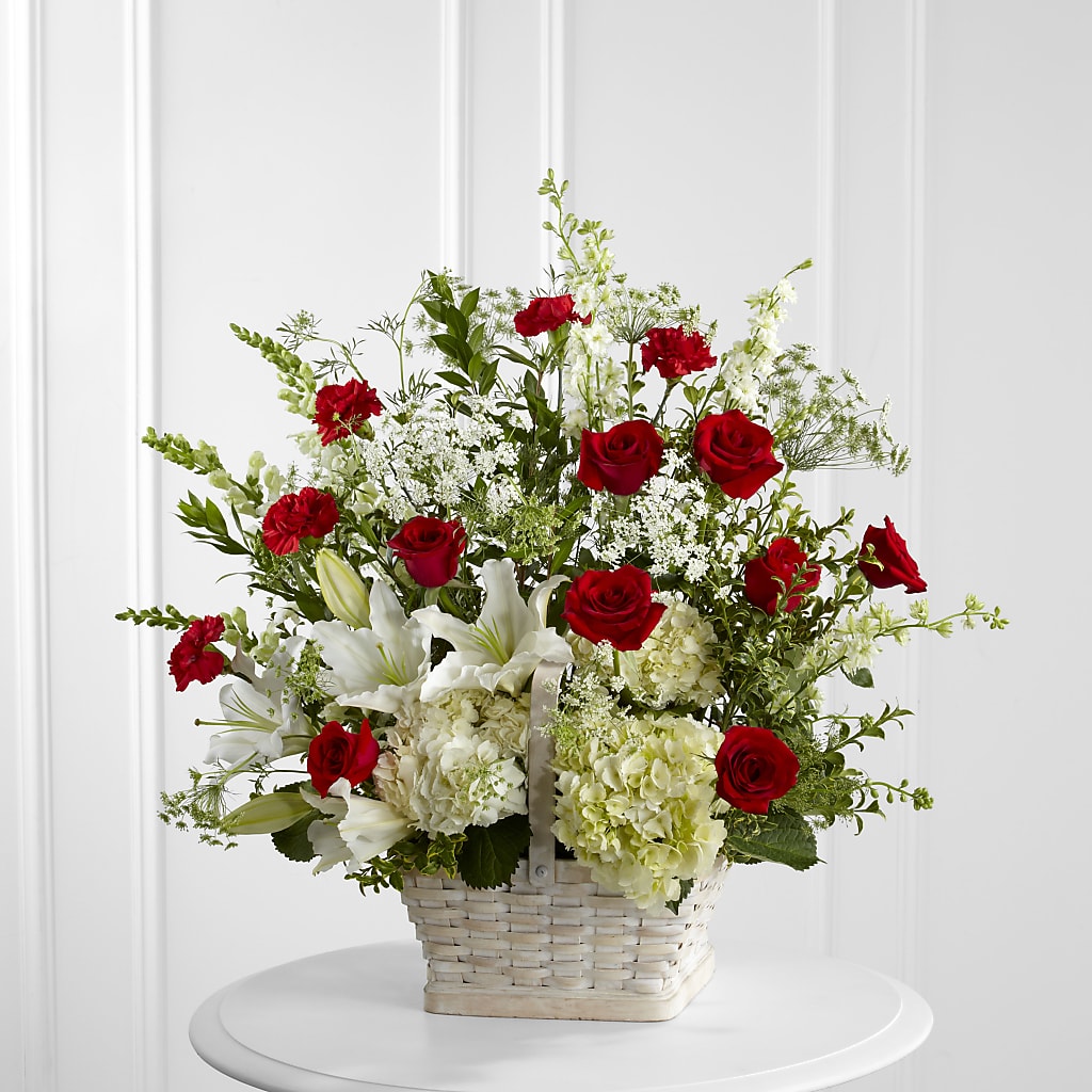 In Loving Memory Arrangement – Designs By Lakeland Flowers, Plant City FL