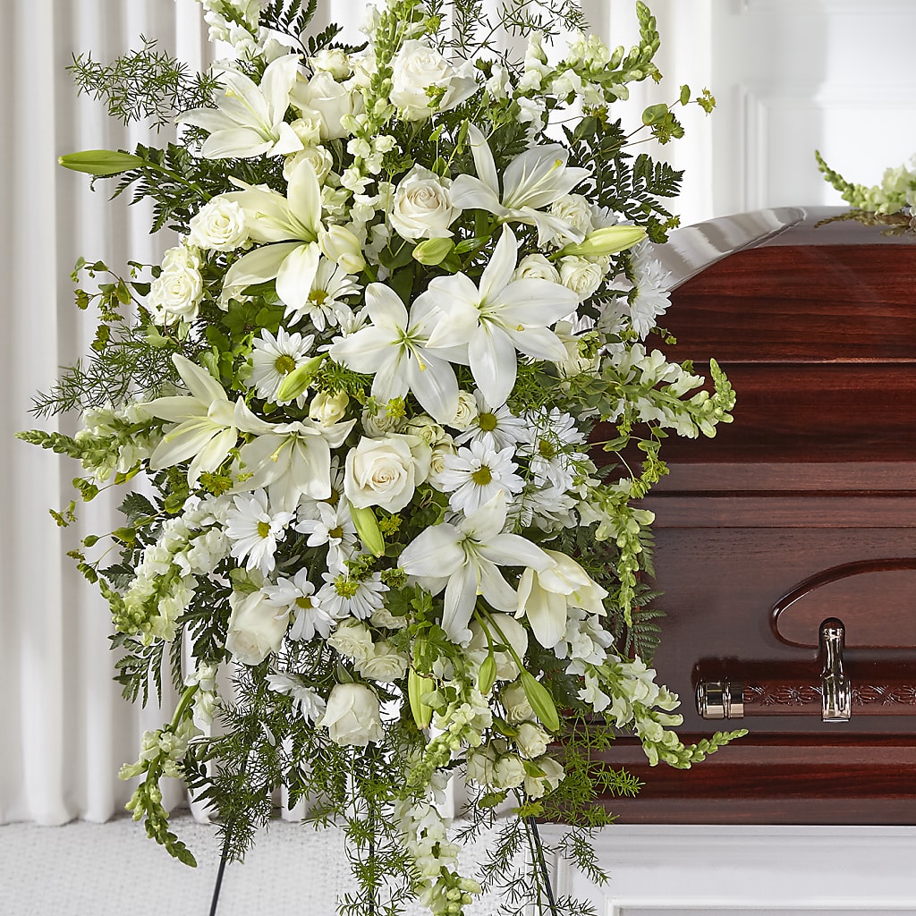 Loving Thoughts Standing Spray – Designs By Lakeland Flowers, Plant City FL
