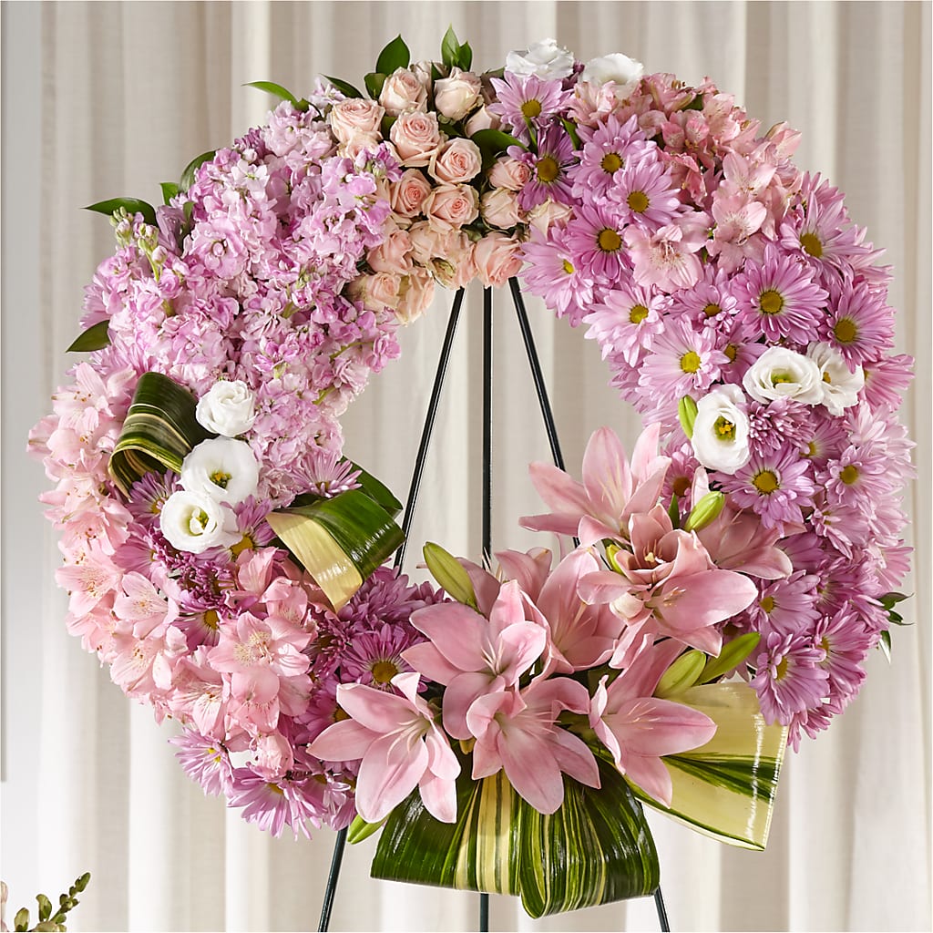 Gift of Warmth Wreath – Designs By Lakeland Flowers, Plant City FL