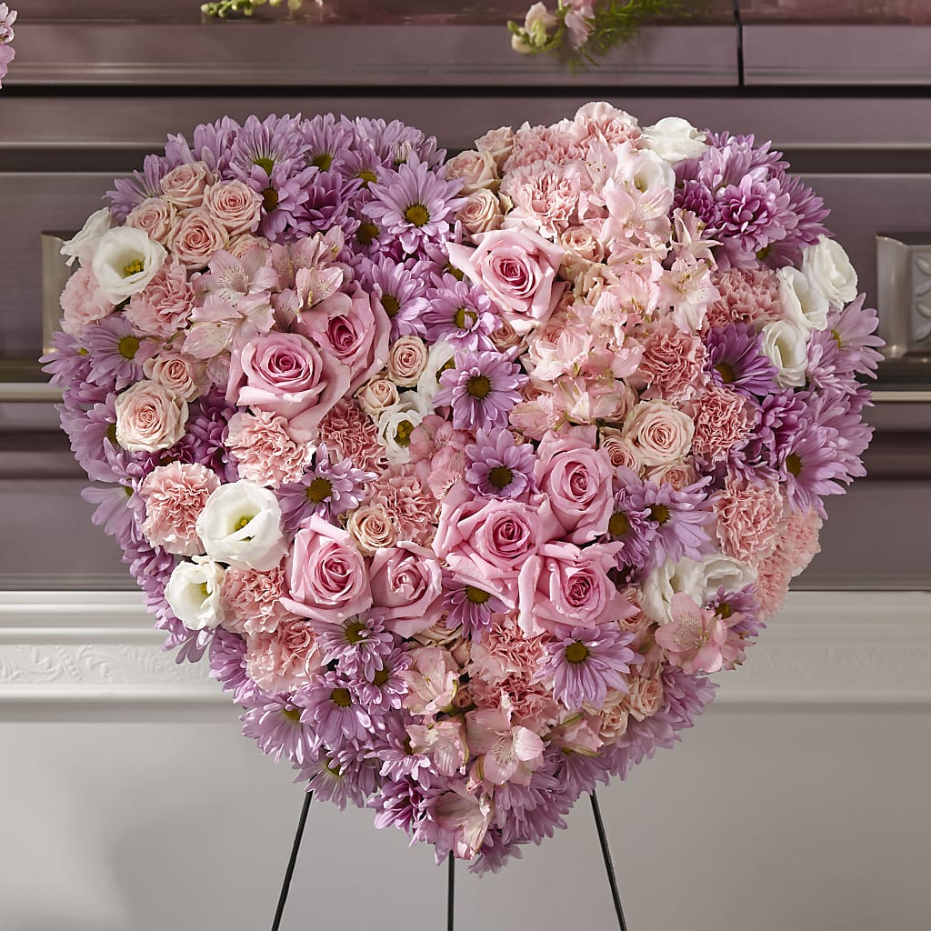 Heaven's Light Heart – Designs By Lakeland Flowers, Plant City FL