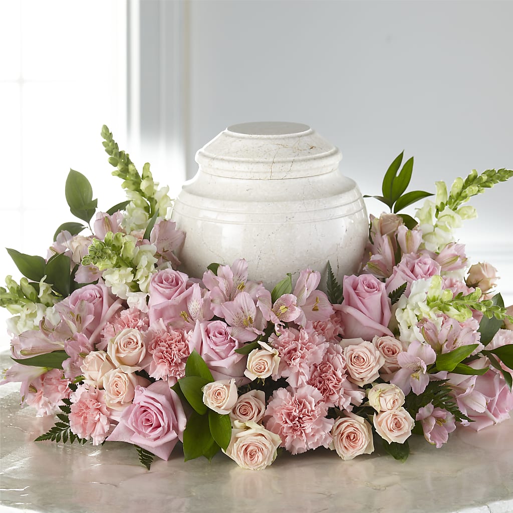 Blooms of Hope Cremation Adornment – Designs By Lakeland Flowers, Plant City FL