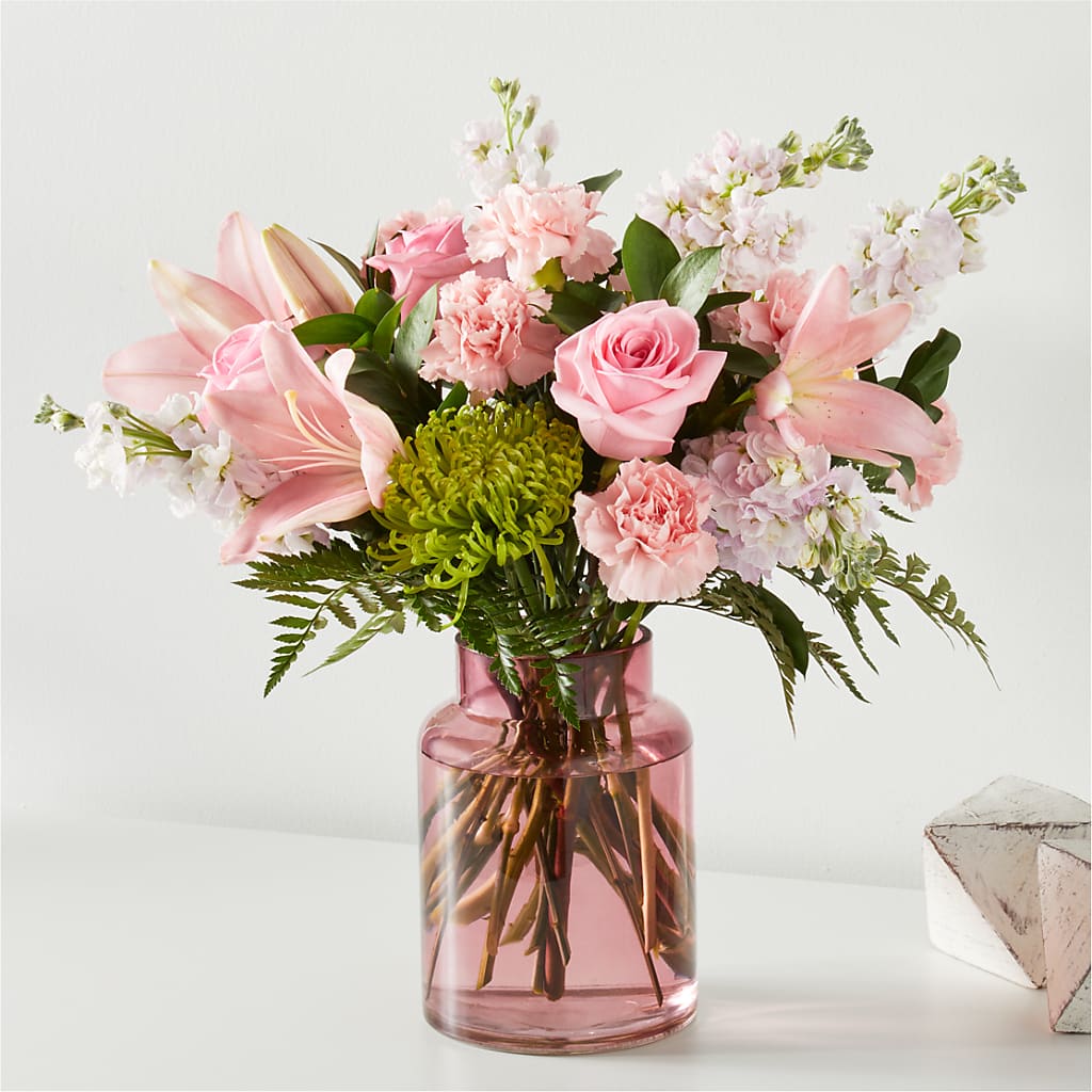 Pretty in Pink Bouquet – Designs By Lakeland Flowers, Plant City FL