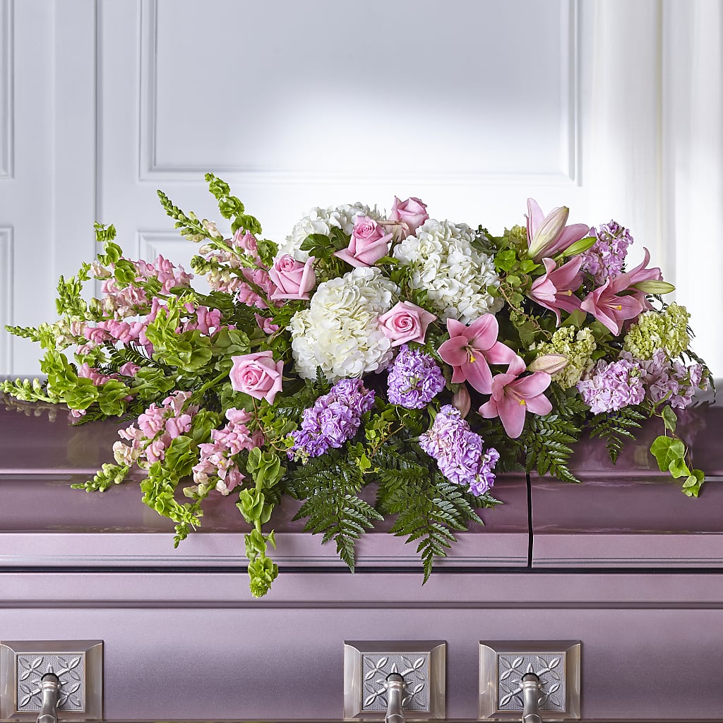 Life's Gratitude Casket Spray – Designs By Lakeland Flowers, Plant City FL