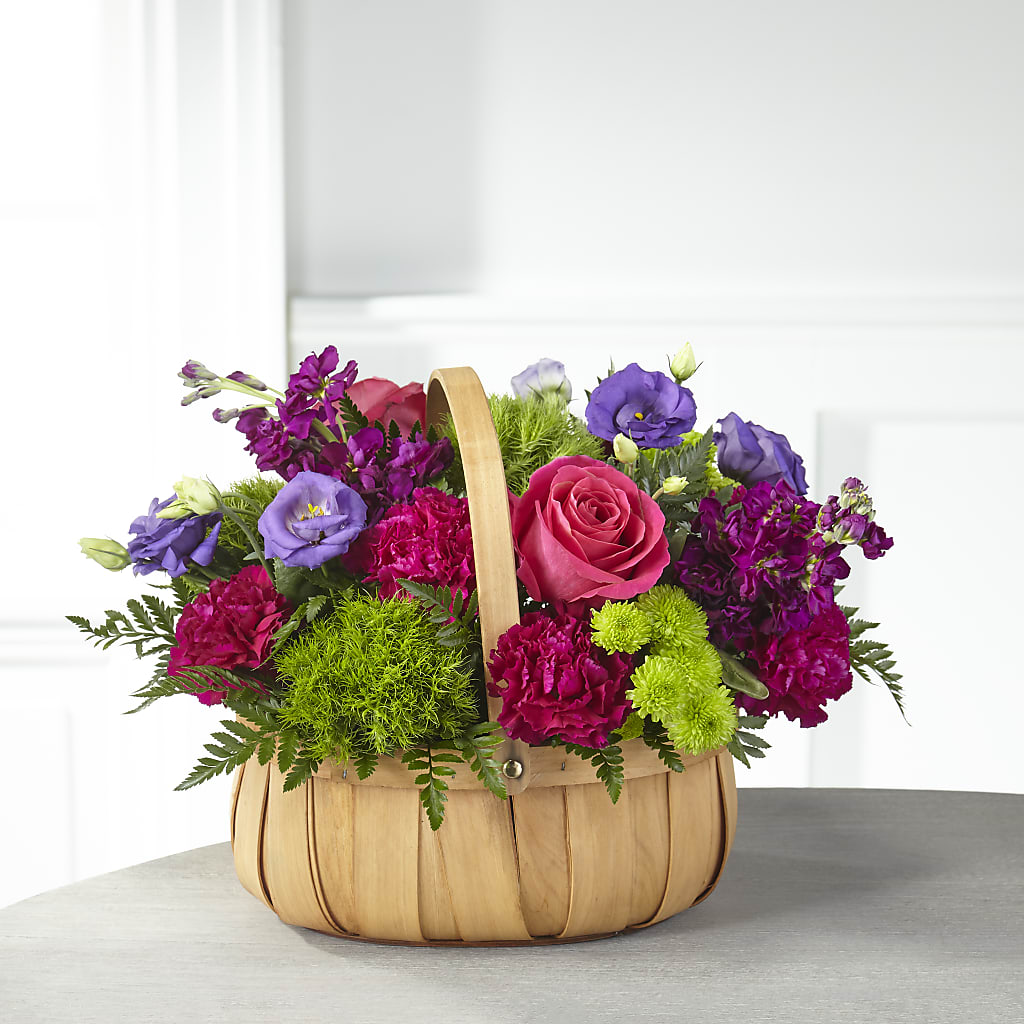 Serene Sanctuary Basket – Designs By Lakeland Flowers, Plant City FL