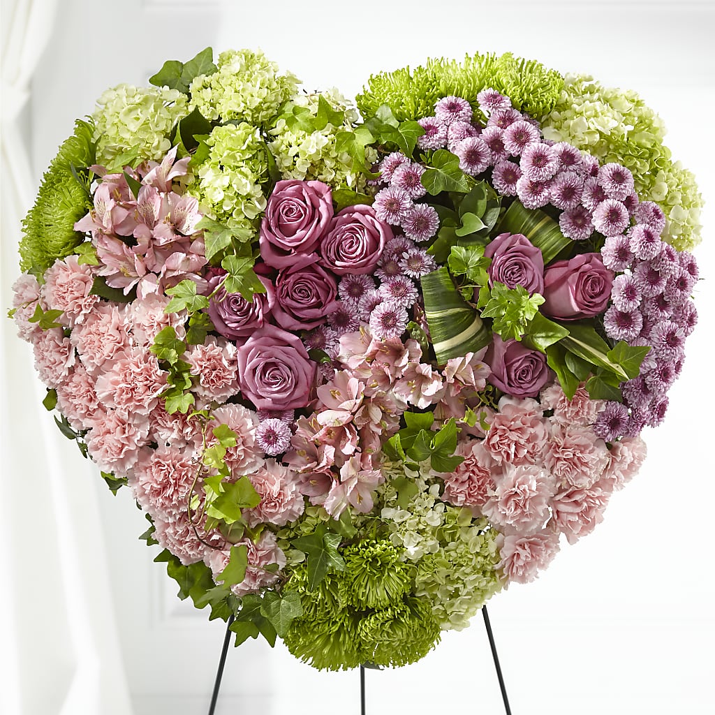 Heartwarming Standing Heart – Designs By Lakeland Flowers, Plant City FL