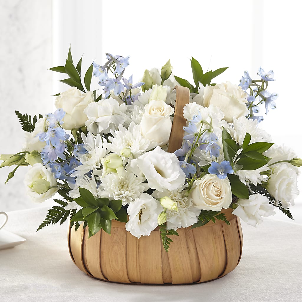 Sincerely Heartfelt Basket – Designs By Lakeland Flowers, Plant City FL