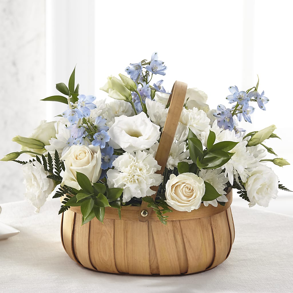 Sincerely Heartfelt Basket – Designs By Lakeland Flowers, Plant City FL