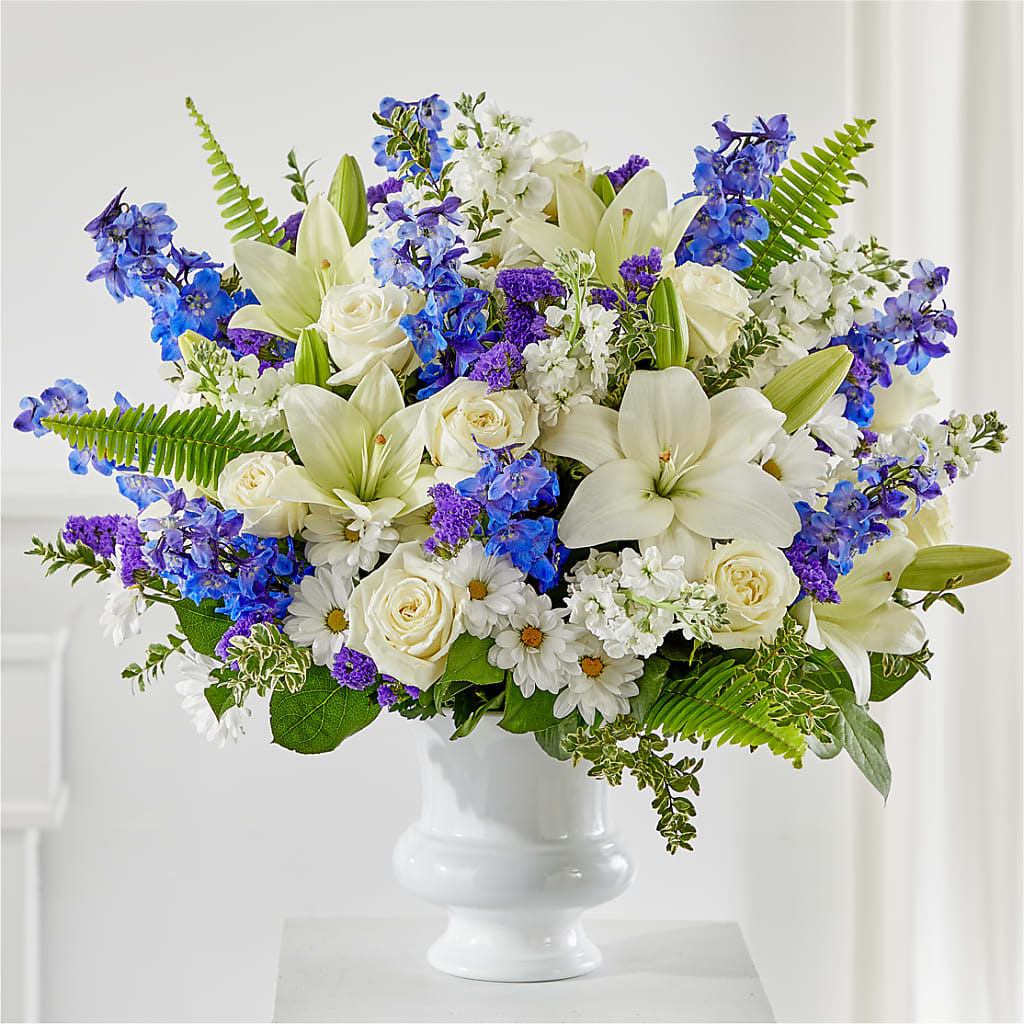 Expressions of Hope Urn Arrangement – Designs By Lakeland Flowers, Plant City FL