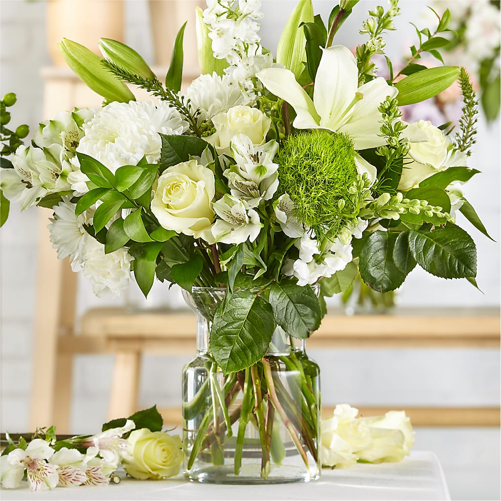 Classic Ivory – A Florist Original – Designs By Lakeland Flowers, Plant City FL