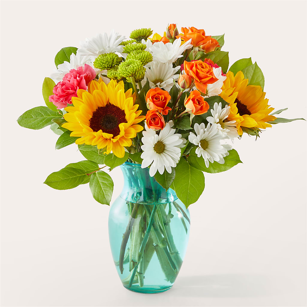 Sun-drenched Blooms Bouquet – Designs By Lakeland Flowers, Plant City FL