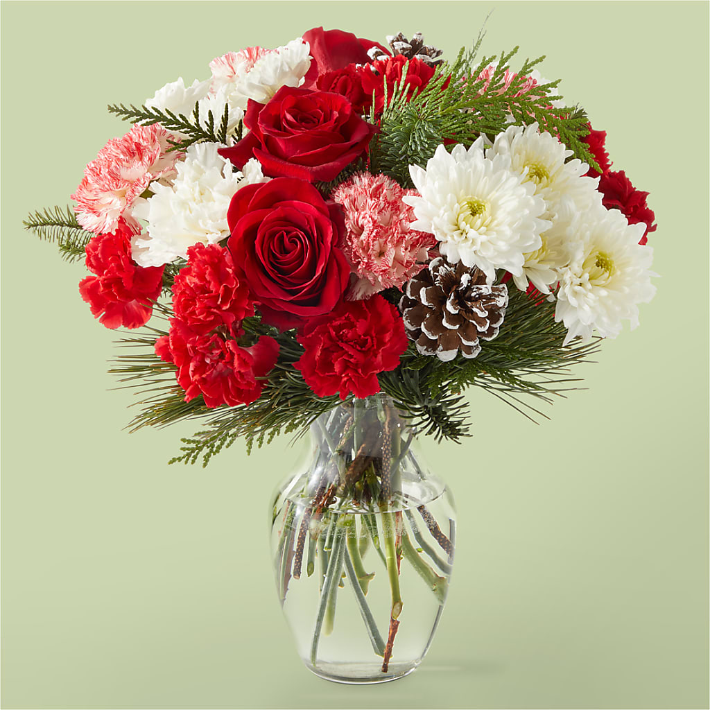 Candy Cane Lane Bouquet – Designs By Lakeland Flowers, Plant City FL