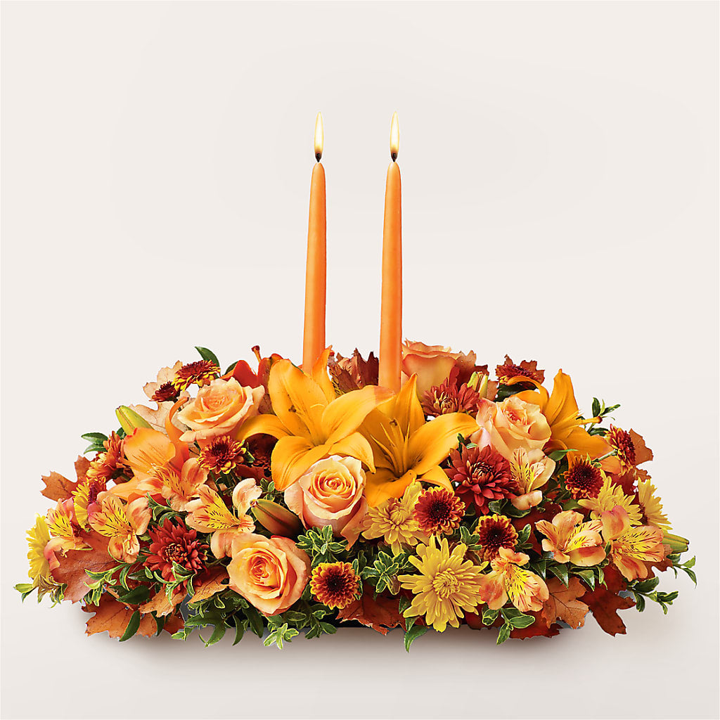 Traditions Centerpiece – Designs By Lakeland Flowers, Plant City FL