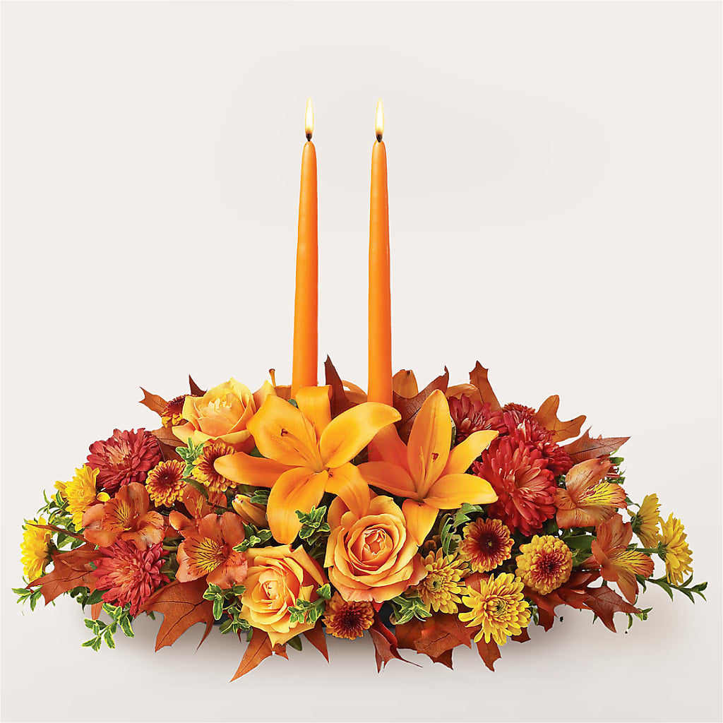 Traditions Centerpiece – Designs By Lakeland Flowers, Plant City FL