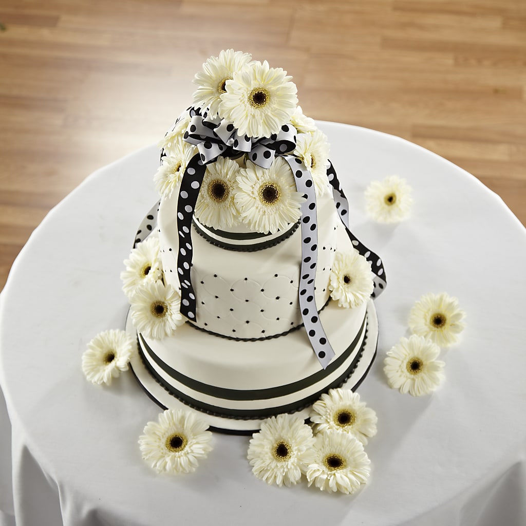 Simple Sophistication Cake Décor – Designs By Lakeland Flowers, Plant City FL