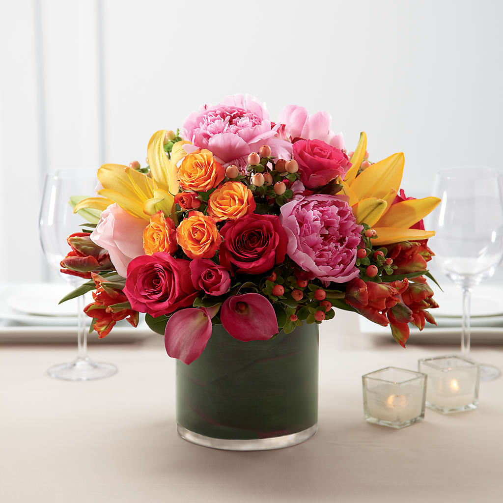Color Mix Arrangement – Designs By Lakeland Flowers, Plant City FL