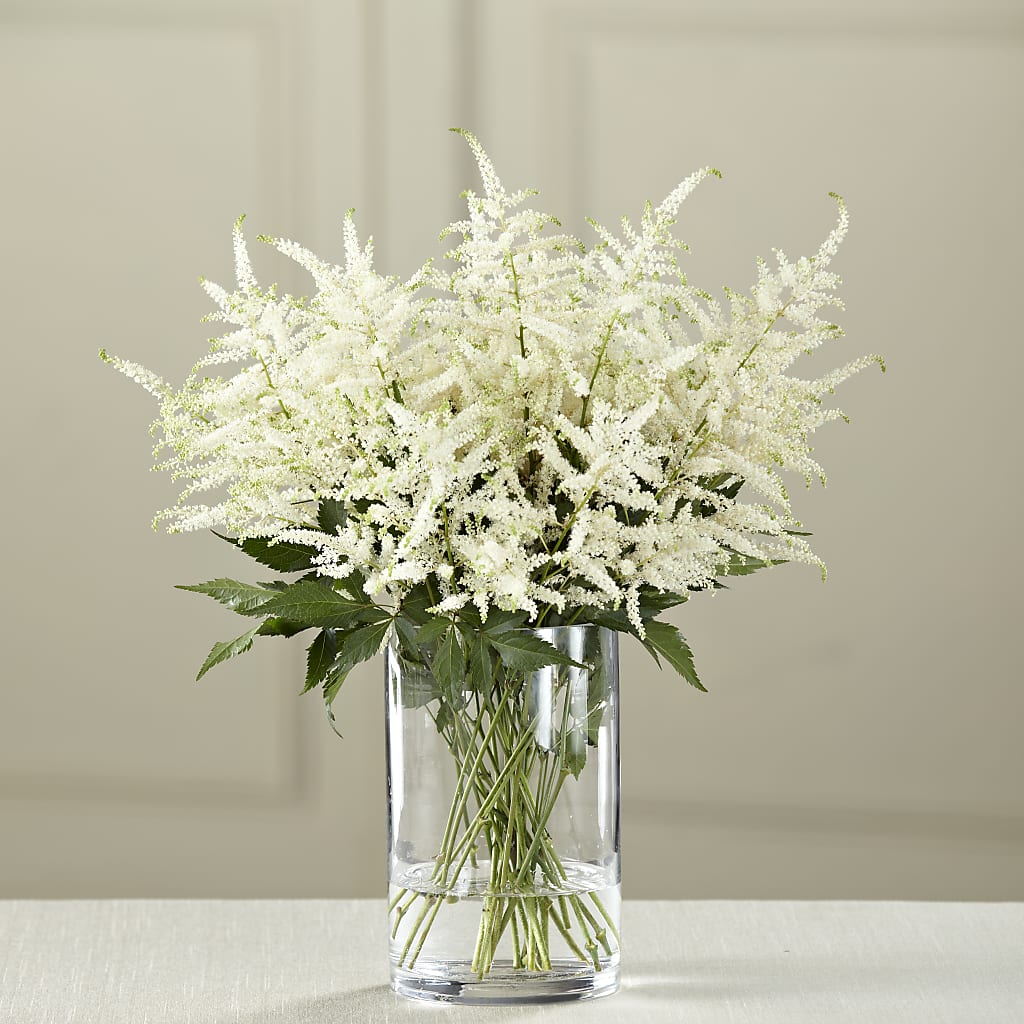White Astilbe Bouquet – Designs By Lakeland Flowers, Plant City FL