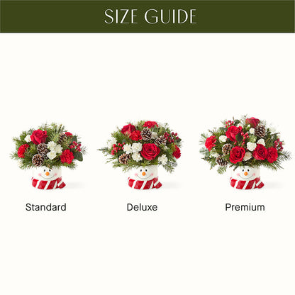 Jolly Snowman Bouquet –  Designs By Lakeland Flowers, Plant City FL