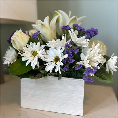 Beyond Blue Box Bouquet –  Designs By Lakeland Flowers, Plant City FL