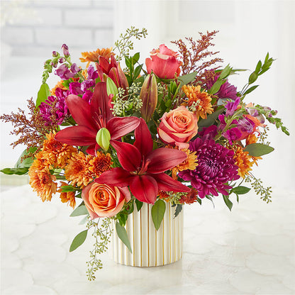 Burgundy Landscape Bouquet –  Designs By Lakeland Flowers, Plant City FL