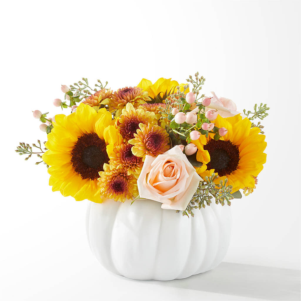 Pumpkin to Talk About Bouquet –  Designs By Lakeland Flowers, Plant City FL