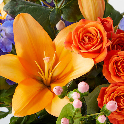 Radiant Citrus Bouquet –  Designs By Lakeland Flowers, Plant City FL