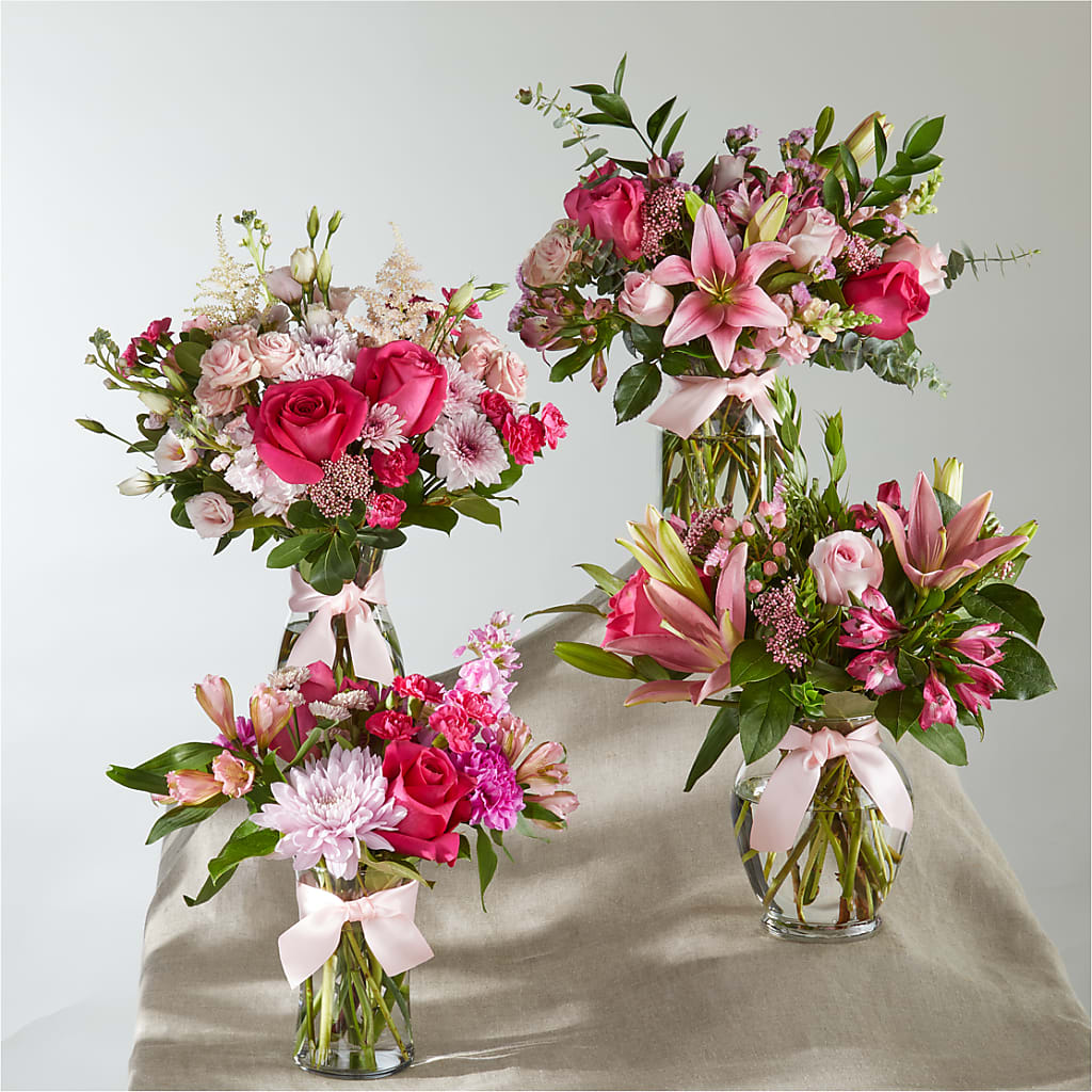 Pink Ribbon - A Florist Original –  Designs By Lakeland Flowers, Plant City FL