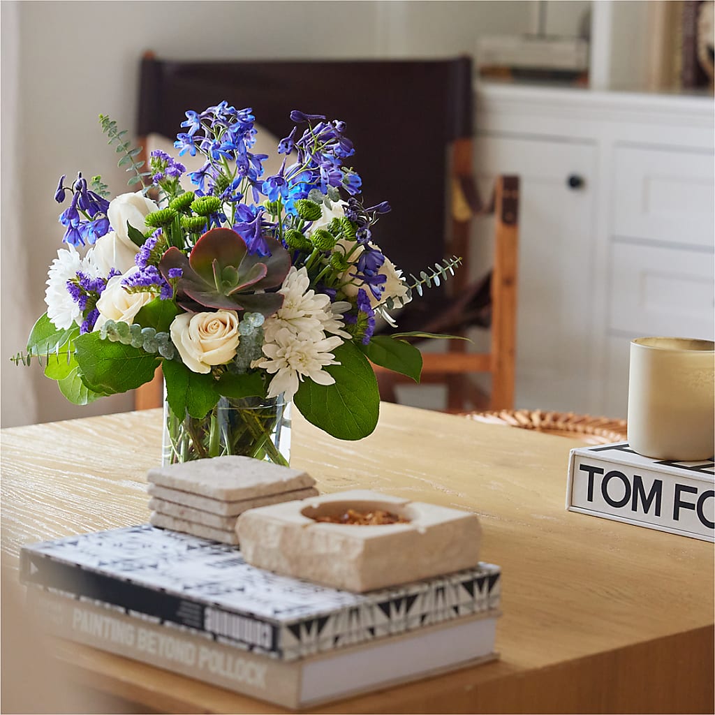 Cerulean Waves Bouquet –  Designs By Lakeland Flowers, Plant City FL