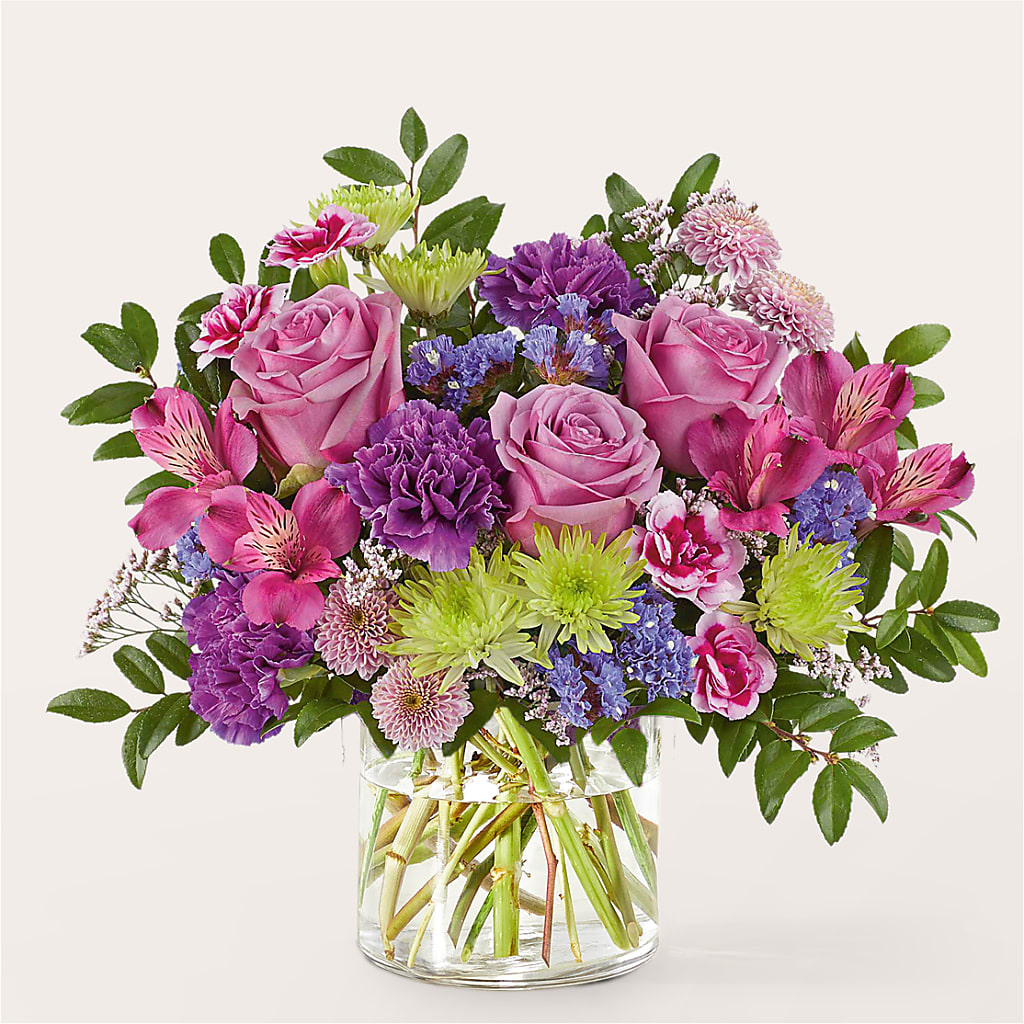 Glass Half Full Bouquet –  Designs By Lakeland Flowers, Plant City FL