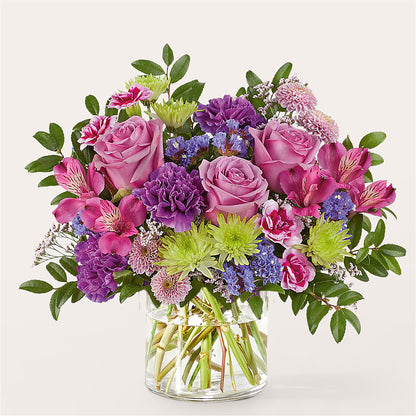 Glass Half Full Bouquet –  Designs By Lakeland Flowers, Plant City FL