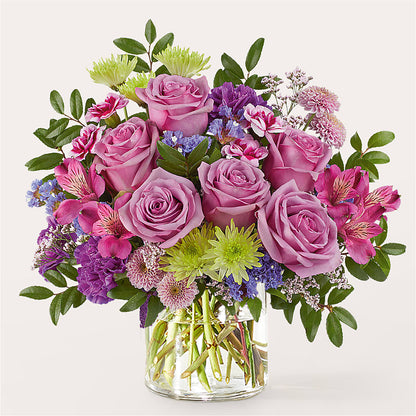 Glass Half Full Bouquet –  Designs By Lakeland Flowers, Plant City FL