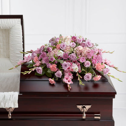 Immorata Casket Spray –  Designs By Lakeland Flowers, Plant City FL
