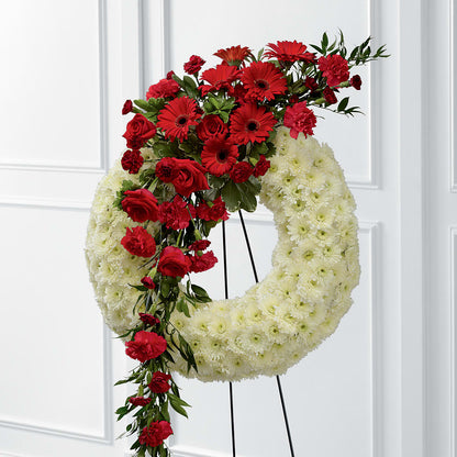 Graceful Tribute Wreath –  Designs By Lakeland Flowers, Plant City FL