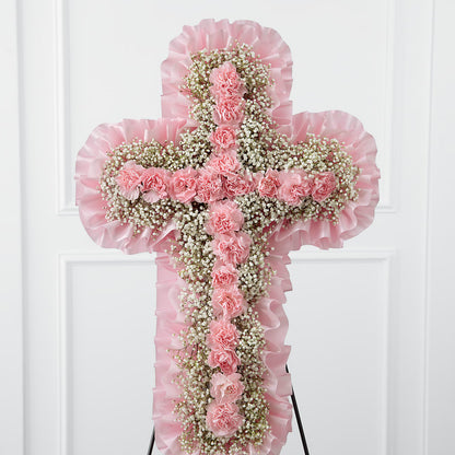 Angel's Cross Easel –  Designs By Lakeland Flowers, Plant City FL